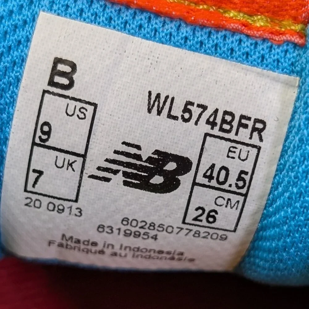 New Balance Women's 574 "BFF Pack" Size 9 - Picture 9 of 9